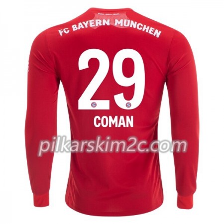 Koszulka Bayern Monachium Kingsley Coman 29 Główna 2019-2020 - Koszulki Piłkarskie(L/S)